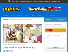 Tablet Screenshot of henshin.com.br